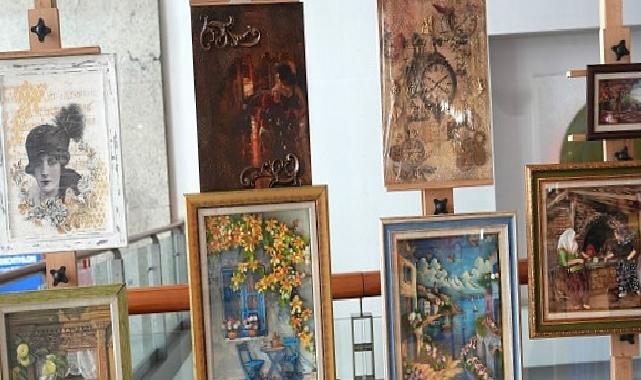 Keçiören’de Konukevi Sakinleri El Emeği Eserlerini Sergiledi