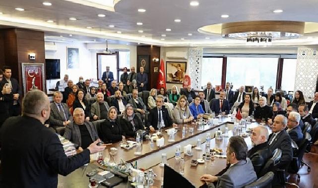 Keçiörenli Muhtarlardan Lider Özarslan’a Takviye Ziyareti