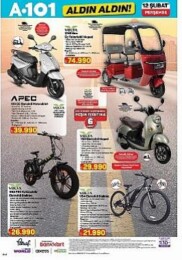 Kent İçi Mobilite Seçenekleri 12 Şubat’ta A101’de