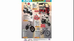 Kent İçi Mobilite Seçenekleri 12 Şubat’ta A101’de