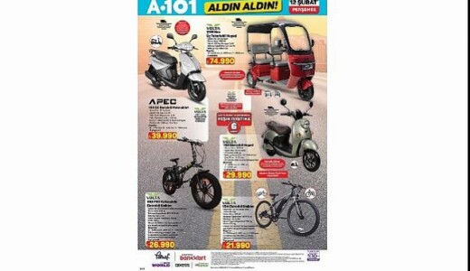 Kent İçi Mobilite Seçenekleri 12 Şubat’ta A101’de