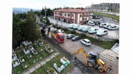 Kent Mezarlığı’ndaki su problemine kalıcı tahlil