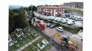 Kent Mezarlığı’ndaki su problemine kalıcı tahlil