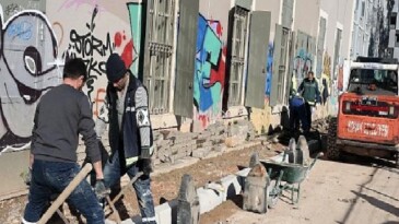 Konak Belediyesi’nden Alsancak’ta üst yapı atılımı