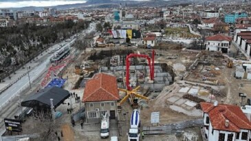 Konya Büyükşehir’in Kente Kazandıracağı Mevlevi Dergahı’nın Temeli Atıldı