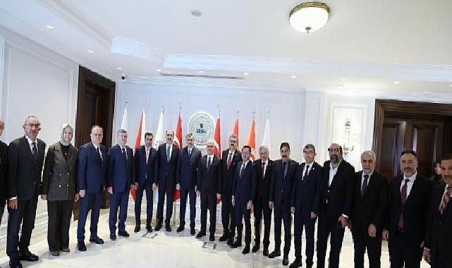 Konya Protokolü İçişleri Bakanı Çiftçi’ye Hayırlı Olsun Ziyaretinde Bulundu