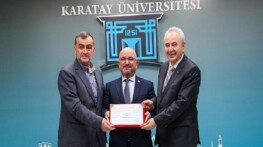 KTO Karatay Üniversitesi Konut Sahipliğinde, TS ISO 46001 Doküman Takdim Merasimi Gerçekleştirildi.