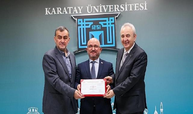 KTO Karatay Üniversitesi Konut Sahipliğinde, TS ISO 46001 Doküman Takdim Merasimi Gerçekleştirildi.