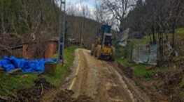 Kuvvetli yağışların akabinde kırsalda ağır müdahale