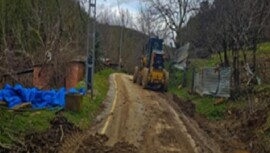 Kuvvetli yağışların akabinde kırsalda ağır müdahale