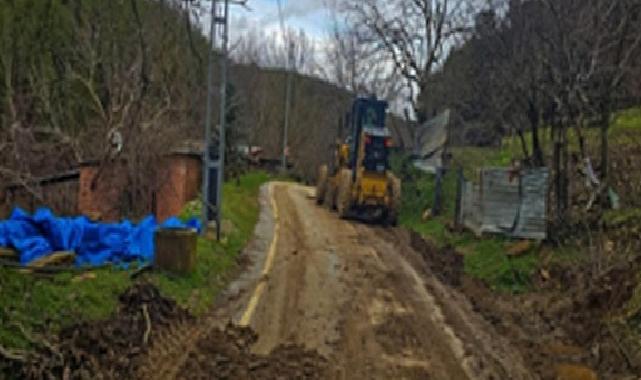 Kuvvetli yağışların akabinde kırsalda ağır müdahale