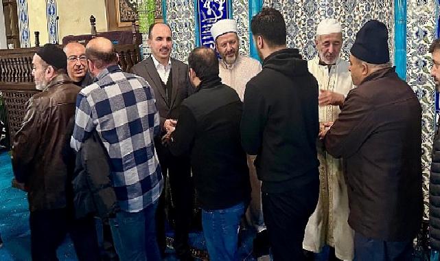 Lider Altay Konyalıların Berat Kandili Rahmetine Eşlik Etti