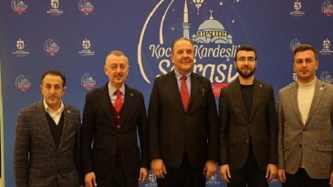 Lider Büyükakın, iftarda Kuzey Makedonya’daydı