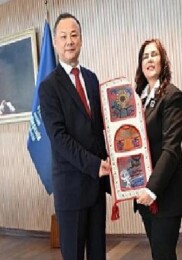 Lider Çerçioğlu’na Kırgızistan Ankara Büyükelçisi Ruslan Kazakbaev’den Ziyaret