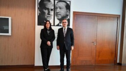 Lider Çerçioğlu’na Merkez Disiplin Kurulu Lideri Sarı’dan Ziyaret