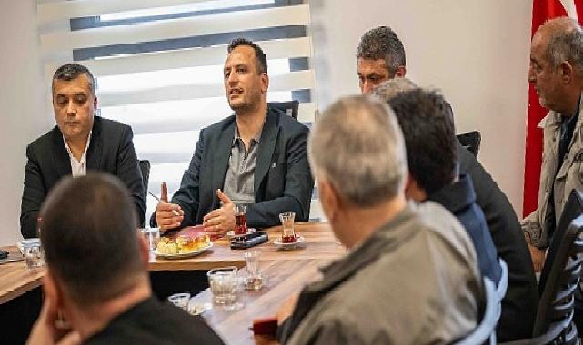 Lider Ömer Eşki muhtarlarla buluştu: “Bornova’yı birlikte yönetiyoruz”