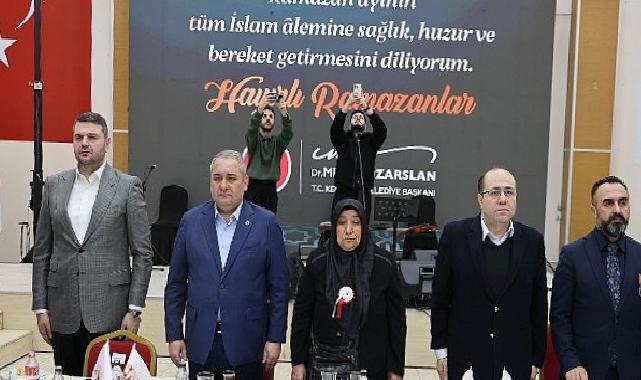 Lider Özarslan, Ramazan’ın Birinci İftarını Şehit Aileleri ve Gazilerle Yaptı