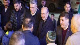 Lider Pekyatırmacı Kibrit Camii’nde vatandaşlarla bir ortaya geldi