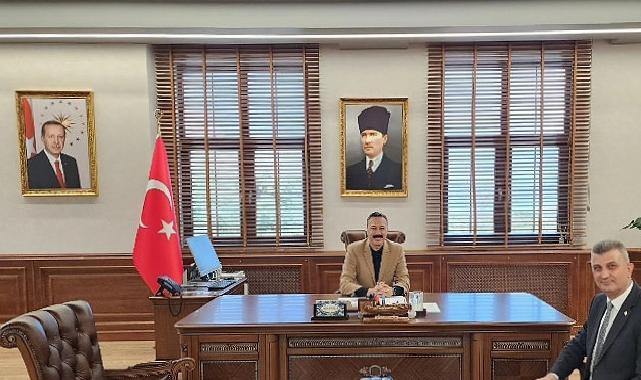 Lider Sezer’den Kaymakam Gültekin’e Güzel Olsun Ziyareti