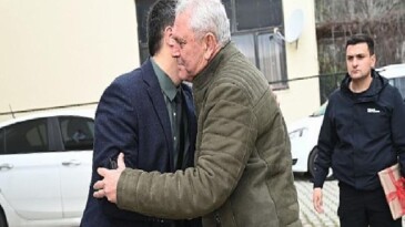 Lider Topaloğlu’ndan Çelik’e güzel olsun ziyareti