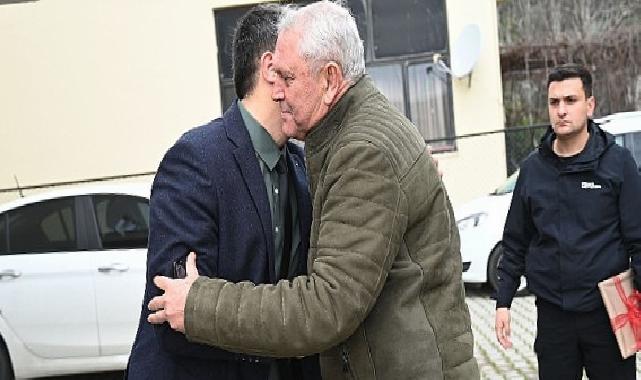 Lider Topaloğlu’ndan Çelik’e güzel olsun ziyareti