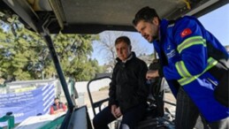 Lider Tugay asfalt yatırımlarını yerinde inceledi