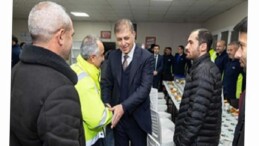 Lider Tugay, mesaiye işçi ile başladı