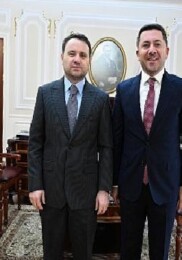 Liderimiz Rasim Arı’dan Adalet Bakanı Akın Gürlek’e Hayırlı Olsun Ziyareti