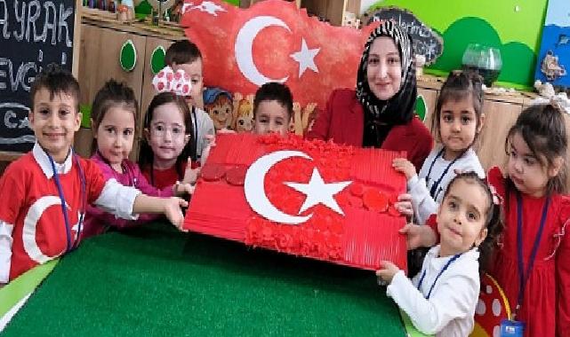 Lokomotif’te birinci ders zili “Bayrak Sevgisi” ile çaldı