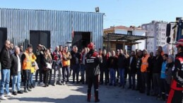 Maltepe Belediyesi’nden çalışanına yangın farkındalık eğitimi