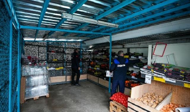 Maltepe’de market işgalleri kaldırılıyor