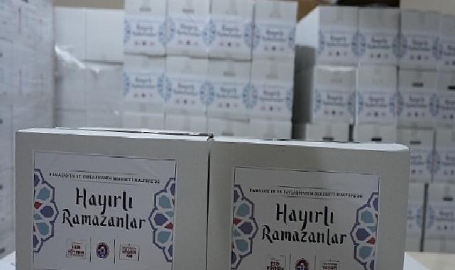 Maltepe’de ramazan sofraları dayanışmayla kuruluyor