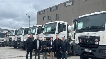 MAN ve Akçansa iş birliklerini 19 yeni araçla güçlendirdi