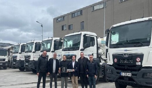 MAN ve Akçansa iş birliklerini 19 yeni araçla güçlendirdi