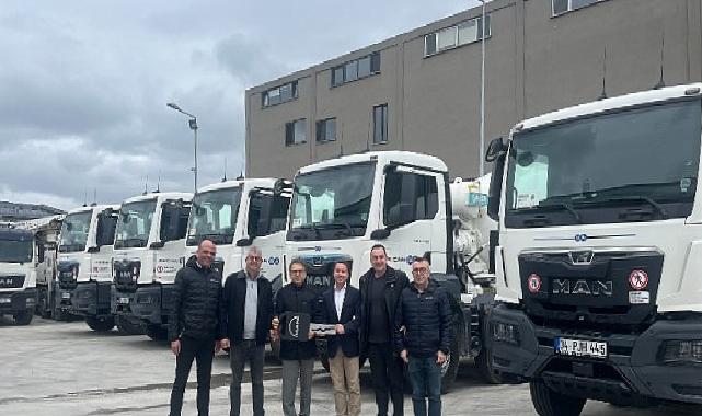 MAN ve Akçansa iş birliklerini 19 yeni araçla güçlendirdi