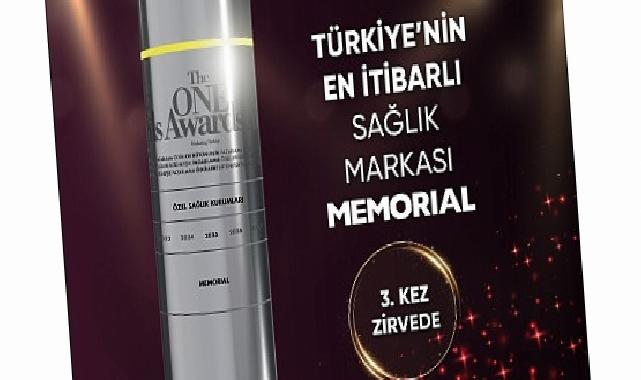 Memorial Sıhhat Kümesi, “Yılın En Prestijli Markası” Seçildi