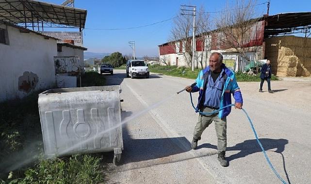 Menderes’te Ot İlaçlamaları Başladı