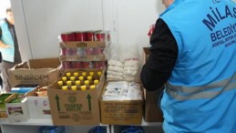 Milas Belediyesi Besin Kolisi Dağıtımlarını Sürdürüyor