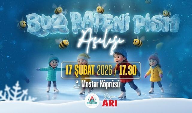 Nevşehir Belediyesi Buz Pateni Pisti Yarın Açılıyor