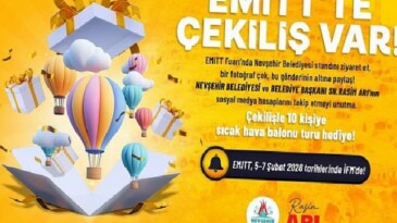 Nevşehir Belediyesi EMITT’te Büyük Çekiliş Düzenliyor