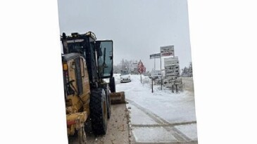 Nilüfer’de kar mesaisi