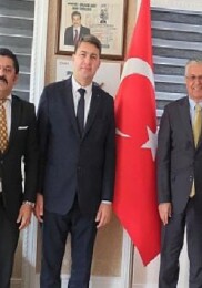 Oda Başkanı Çelik’ten Başkan Topaloğlu’na ziyaret