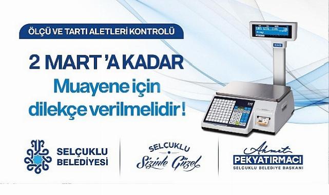 Ölçü ve Tartıda Son Beyan Tarihi 2 Mart