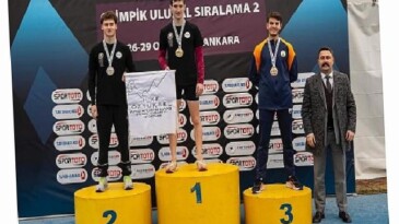 Osmangazi Belediyesporlu Arda Meriç’ten Bronz Madalya