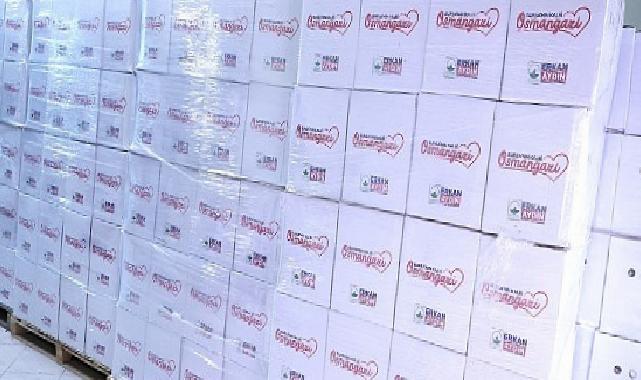 Osmangazi’de Ramazan Kolisi Dağıtımı Devam Ediyor