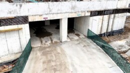 Otoparkın birinci katı hizmete alındı