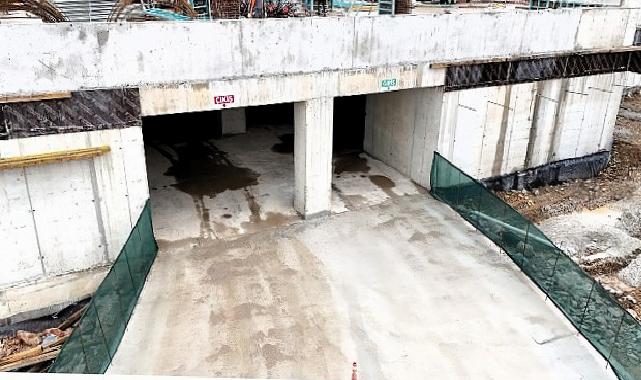 Otoparkın birinci katı hizmete alındı