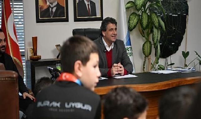 Şampiyon Karateciler Lider Kocaman’ın Konuğu Oldu