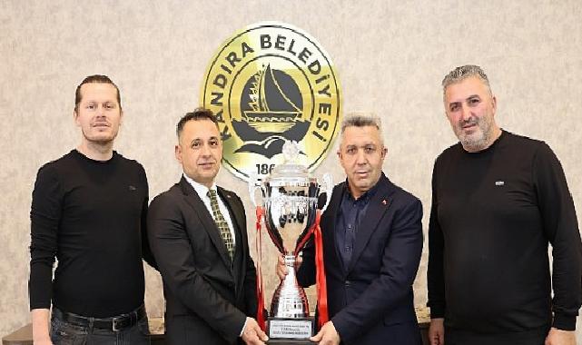 Şampiyondan Belediye Başkanı Ölmez’e Ziyaret