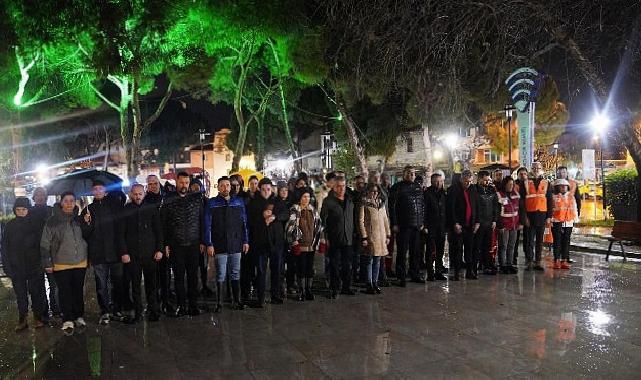 Seferihisar 6 Şubat’ı unutmadı